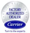 Carrier Authorized Factory Dealer logo