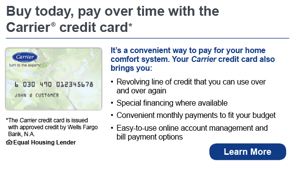 Graphic depicting the advantages of the Wells Fargo carrier credit card.